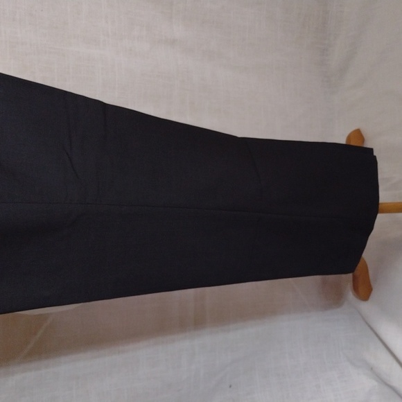 NWT Louis Raphael Super 150s charcoal herringbone pants - Picture 2 of 6